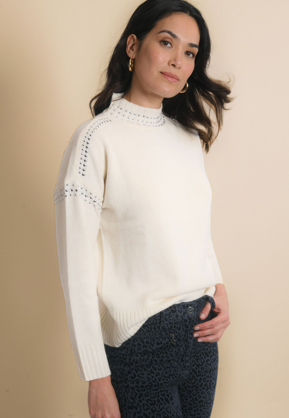 PULL - JUMPER - OFF WHITE